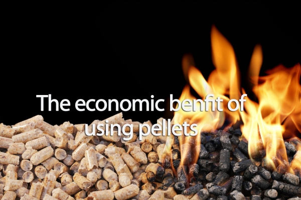 The economic benfit of using pellets