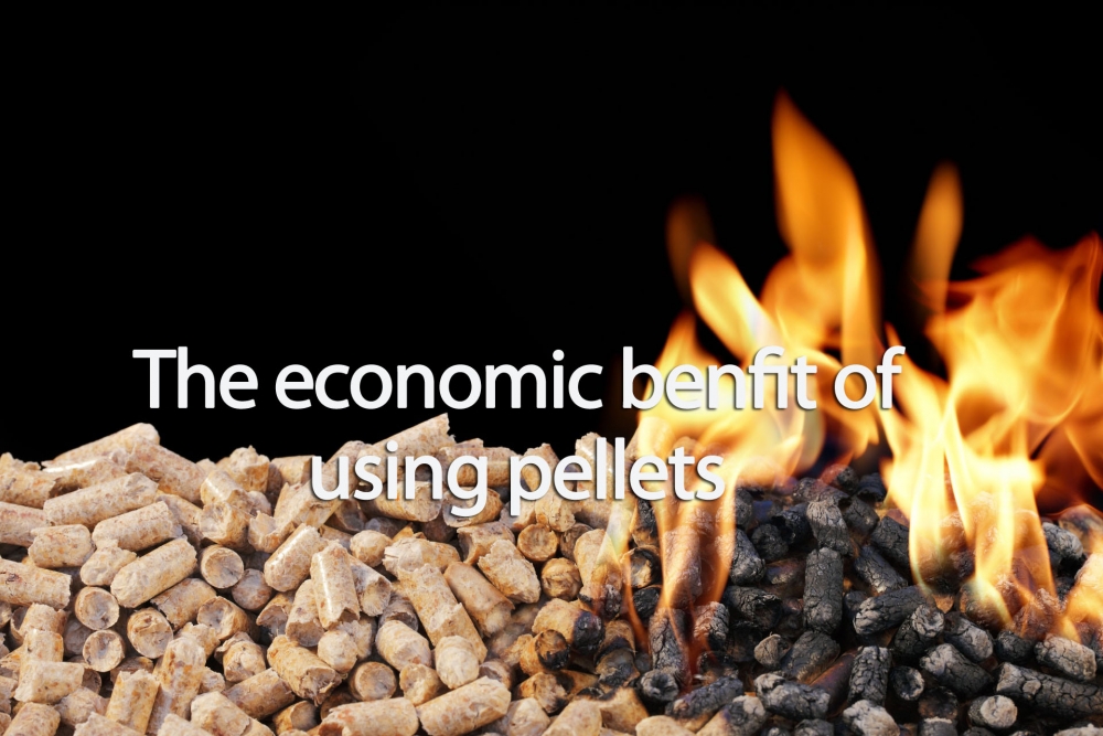 The economic benfit of using pellets